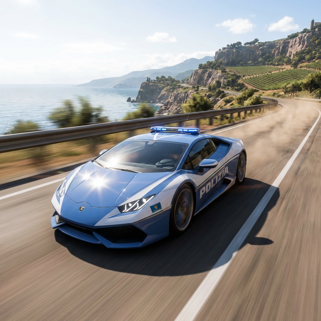 Lamborghini Polizia Stradale